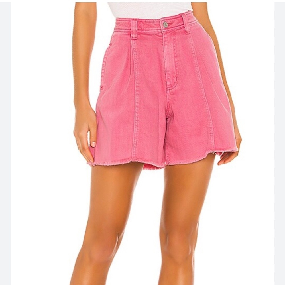 Free People Amelie Pink Shorts Size 27